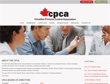 Tablet Screenshot of cpca-assoc.com
